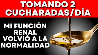 Tomar 2 cucharadas al día  La enfermedad renal SE PUEDE revertir en cualquier etapa naturalmente [upl. by Adli]