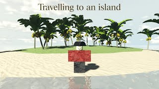 Roblox  Travelling to an island in Swashbucklers n bilge rats [upl. by Turino]