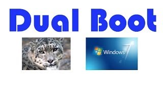 Setup Dual Boot Windows 7 and OS X EasyBCD [upl. by Ysor]