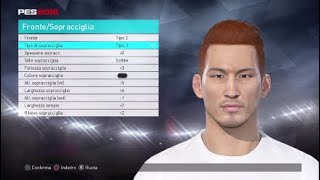 Pes 2018 face nakata  Classic parma [upl. by Kartis536]