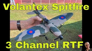 Volantex Spitfire 3 Channel RTF [upl. by Adnouqal]