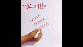 Japanese Lines MethodAmazing amp Maths Learning Tricksmathstricksmathstricksshortsviralvideo [upl. by Ferdinande]