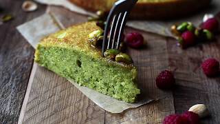 Easy Pistachio Cake Recipe From Scratch [upl. by Myles]