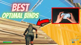 BEST OPTIMAL BINDS and SETTINGS For Controller Fortnite OG No ClawPaddles [upl. by Ellesirg]