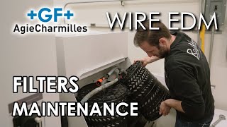 Wire EDM Tutorial 12 Filters Maintenance [upl. by Lezley]