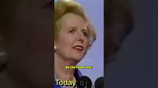 Margaret Thatcher DISMANTLES Leftism In Less Than 30 Seconds [upl. by Anirtek]