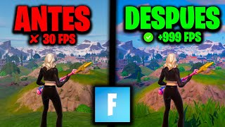 La MEJOR OPTIMIZACION Para FORTNITE 2024 ✅ AUMENTA Tus FPS [upl. by Asemaj]