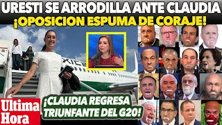 CLAUDIA REGRESA TRIUNFANTE La oposición espuma de coraje [upl. by Peterus]