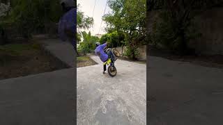 125cc Dirt Bike crazy Spinning  dirtbike faizanalam 125cc [upl. by Akerahs]