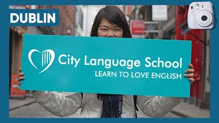 City Language School em Dublin na Irlanda [upl. by Alaham]