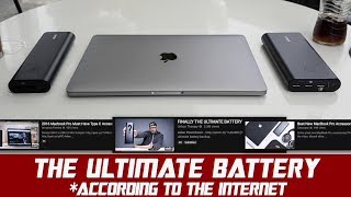 Anker PowerCore vs MacBook Pro  THE ULTIMATE BATTERY [upl. by Nilam533]