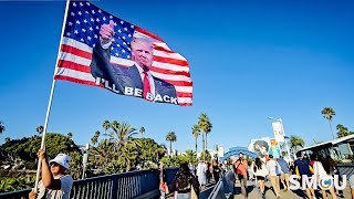 Trump Supporters Parade Through Santa Monica in PostElection Celebration [upl. by Drusus]