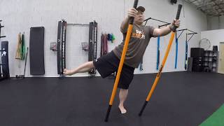 Hips And Lateral Line Stretch Series 3 of 3  Stick Mobility Exercise [upl. by Maurene]