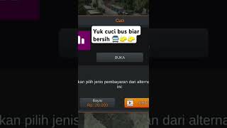 Cuci Bus 🧽🧽🚍 remix lyrics shorts viralvideo bussimulatorindonesia bussid [upl. by Wallace]