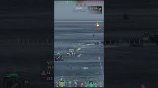 Warships🏴‍☠️  Austin  Sneak a booster between BB reload worldofwarships wows cqc [upl. by Sheba]