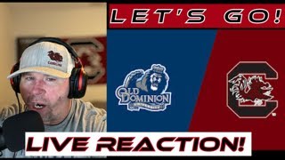 South Carolina vs Old Dominion Live Stream Reaction [upl. by Thorpe137]