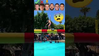 Kroos VS Yamal VS De Jong VS Benzema VS Mbappe VS Ronaldo Fall to Water [upl. by Anaela]