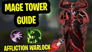 Affliction Warlock Mage Tower Guide Dragonflight [upl. by Constance]