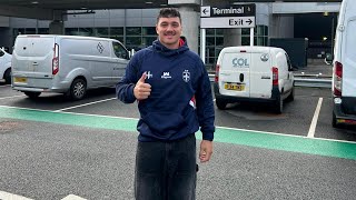 Seth Nikotemo Arrives In The UK [upl. by Thistle]