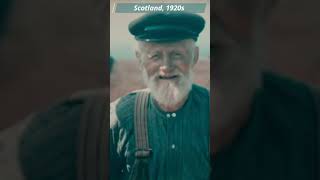 1920s Scotland A Journey Through Time ✨ restored footage history scotland [upl. by Suehtomit]