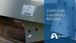 Control de Logística y Montaje en construcciones metalicas  Software STRUMIS [upl. by Akiemehs]