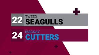 HostPlus Cup Round 12 2022  Tweed Seagulls v Cutters [upl. by Nowd]