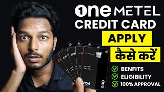 One Metal Card Kaise Apply Karen 2024  One Card Apply Online  Lifetime Free  One Card 2024 [upl. by Mackenie793]