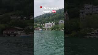 📍 Zell am See Austria 🇦🇹 zellamsee austria lake nature ferry travel explore love [upl. by Ramoj862]