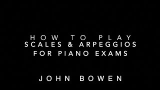 Trinity College Grade 2  Piano Scales and arpeggios Playthrough [upl. by Blodget]