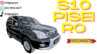 VENDESE Toyota Prado sete lugares ano 2008 completa com teto solartoyota2008 [upl. by Signe913]