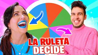 LA RULETA DECIDE EL COLOR por 24 Horas 😱 🔥 Sandra Cires Art y Harold Artist [upl. by Isnan968]