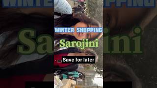 Sarojini NagarWinter🥶Shopping Guide 2024🤩 youtube shorts ytshorts vlog [upl. by Teryl]