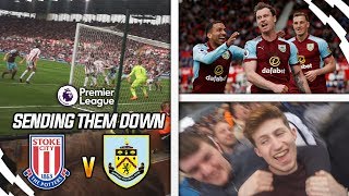 WEVE SENT THEM DOWN  STOKE 11 BURNLEY AWAY DAY VLOG [upl. by Teerprah]