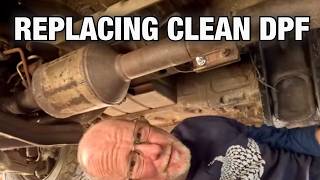 Replacing DPF After Cleaning using Using Wynns Off Car DPF Cleaner  Part 2 [upl. by Benetta]