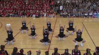 Pom  Homecoming Rally 2013 [upl. by Madaih]