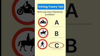 Driving Theory Test  Uk Driving Signs dvsa shorts theorytest [upl. by Bently]