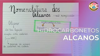 Hidrocarbonetos  ALCANOS [upl. by Tiossem]