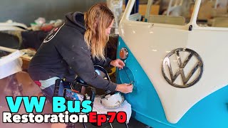 VW Bus Restoration  Episode 70  Putting Together or not  MicBergsma [upl. by Yleoj254]