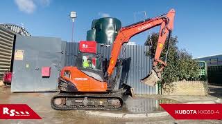 Kubota KX0804 [upl. by Rosenquist]