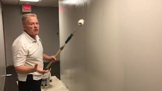 The Right Way To Roll Paint On Your Walls  Spencer Colgan [upl. by Benita]