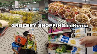 Grocery Shopping in Korea  Korean Supermarket  Grocery Food with Prices  Shopping in Korea [upl. by Riaj]