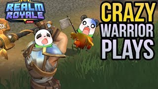 Crazy Warrior Plays  Solo vs Duos  Realm Royale Gameplay [upl. by Salvador]