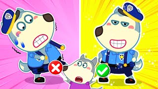 This Is the Way Baby Police Get Dressed  Series Learns Good Habits for Kids  Cartoon For Kids [upl. by Hunt877]