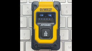 4K  DEWALT ATOMIC Compact Series 55ft Pocket Laser Distance Measurer [upl. by Marston]