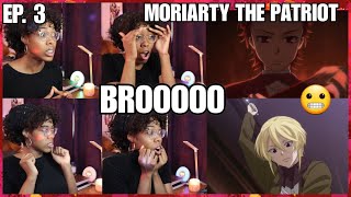 HE REALLY DID THAT  Moriarty the Patriot Episode 3 Reaction  Lalafluffbunny [upl. by Albric854]