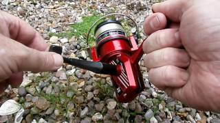 Shakespeare Firebird 36  fixed Spool Fishing Reel [upl. by Ydniahs]