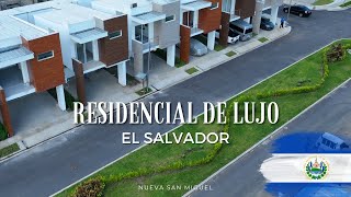 RESIDENCIAL Nueva San Miguel EL SALVADOR 2023 [upl. by Nosneb]