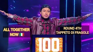 EKI  ROUND 4TH ALL TOGETHER NOW ITALIA FULL PERFORMANCE SUBTITLE INDONESIA TAPPETO DI FRAGOLE [upl. by Gilberte987]