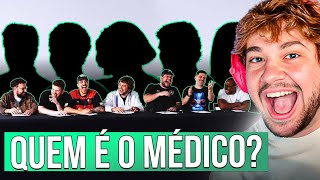 O DIA QUE PARTICIPEI DO AQUELES CARAS  QUEM É O MÉDICO  React [upl. by Notelrac]