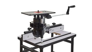 Premium Bench Top Router Table with R10 Router Lift and Motor  R5048 [upl. by Mat]